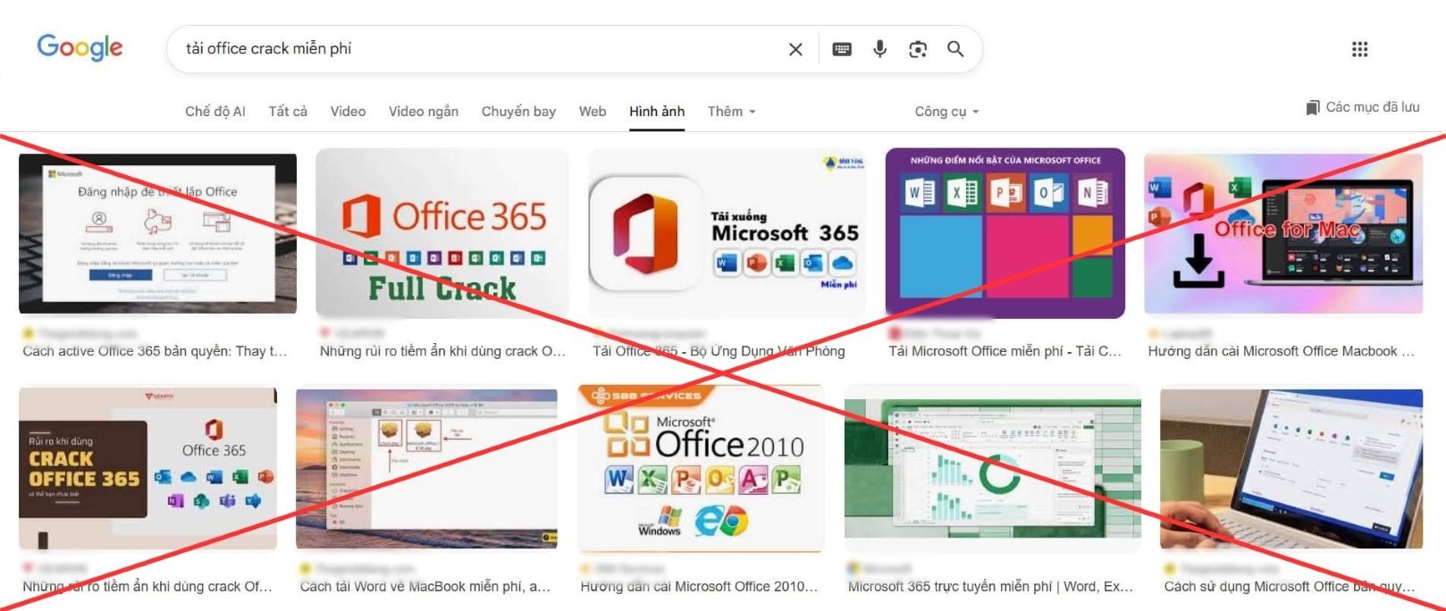 Không khó để bắt gặp các bài viết hướng dẫn cách cài đặt phần mềm lậu trên Internet. Ảnh: Huỳnh Liên