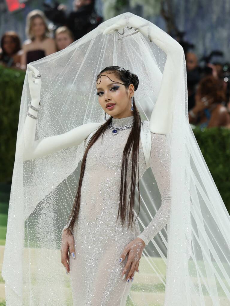 Lisa Blackpink tại Met Gala 2026. Ảnh: AFP