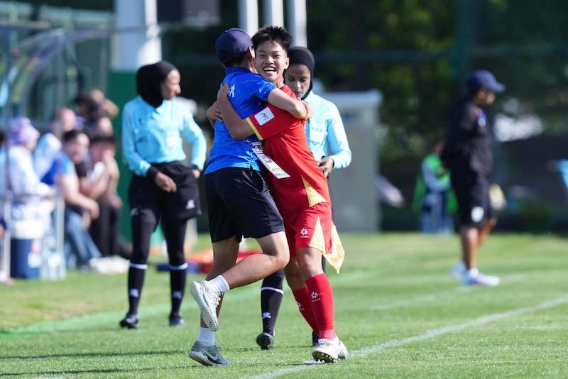 U17ベトナム女子代表、グループリーグ最終戦でU17ミャンマー女子代表と対戦。写真:FAT