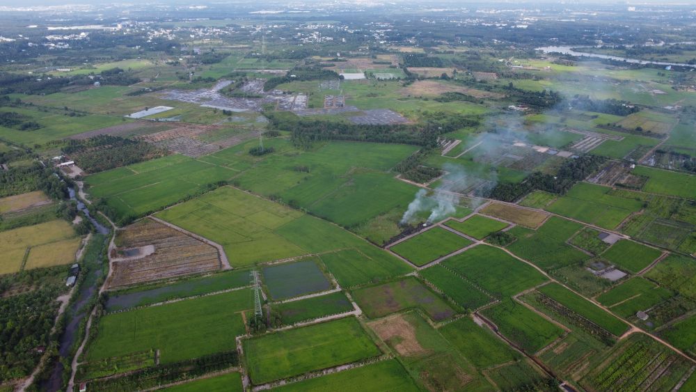6 khu phát triển đô thị có tổng diện tích lên tới 1.650 ha. Ảnh: Đình Trọng
