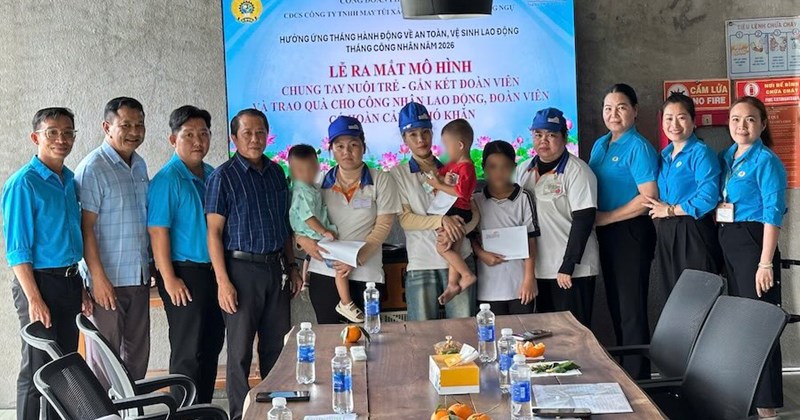 Đồng Tháp triển khai mô hình "Chung tay nuôi em