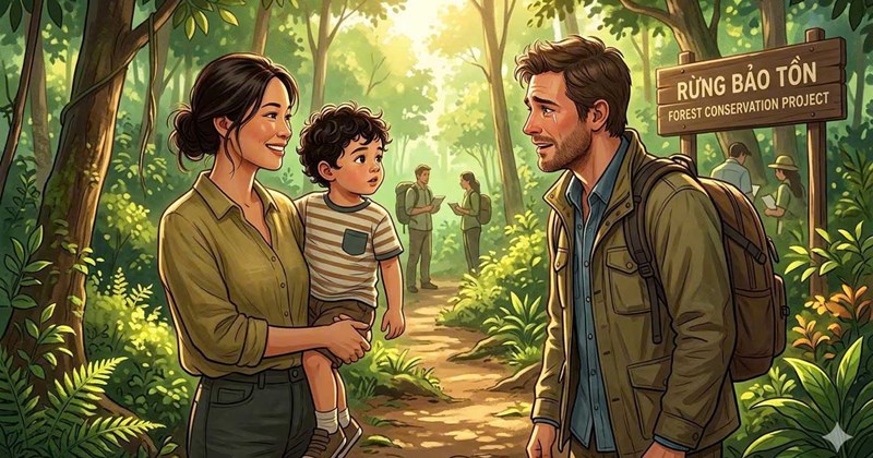 Bà mẹ đơn thân bất ngờ gặp lại bạn trai ngoại quốc