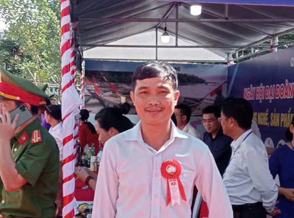 Mr. Tran Vinh Quang - a worker in Da Nang places high hopes on the 11th National Congress of the Vietnam Fatherland Front, term 2026–2031. Photo: Tuong Minh
