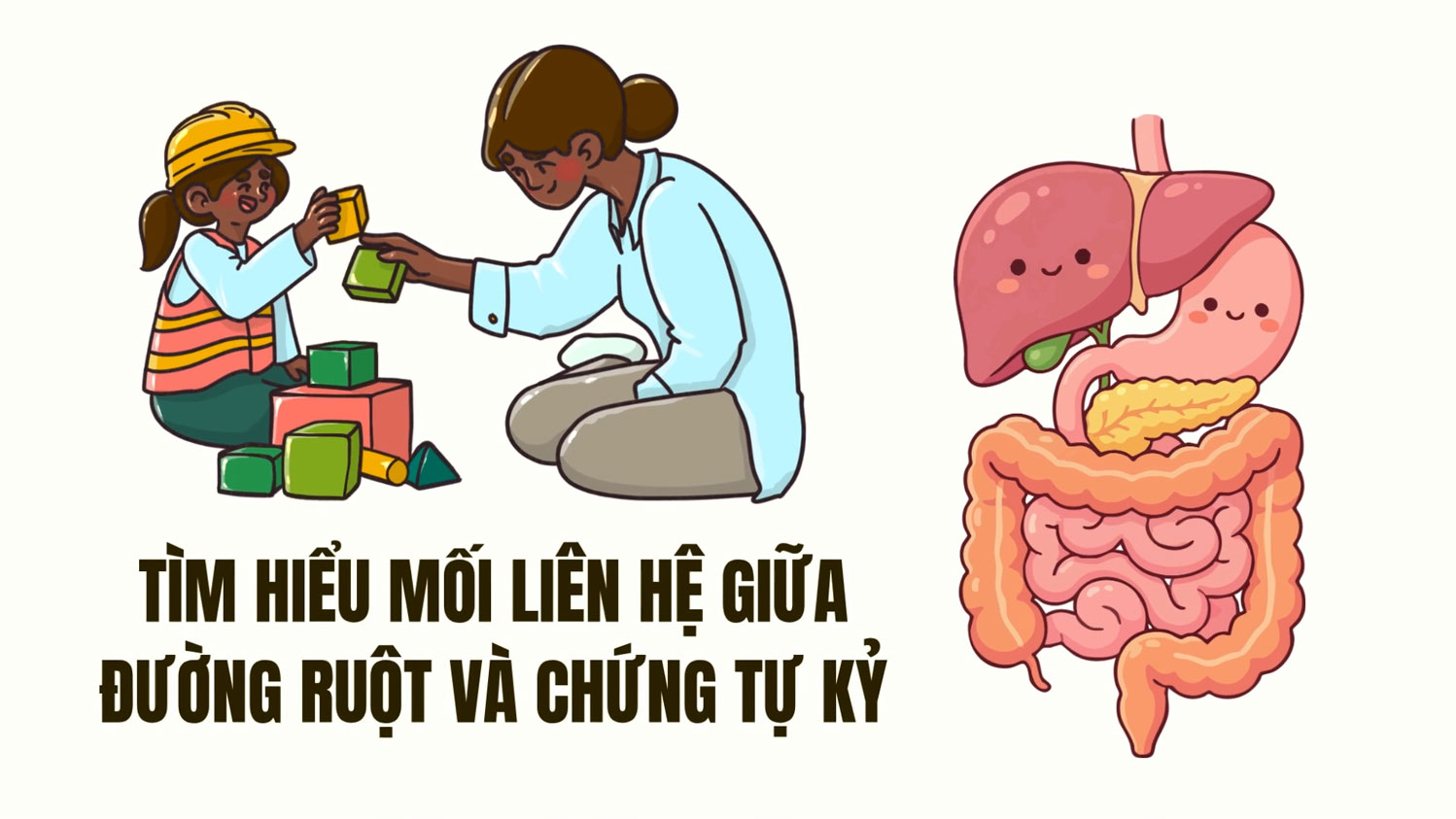 There is a relationship between gut health and autism.