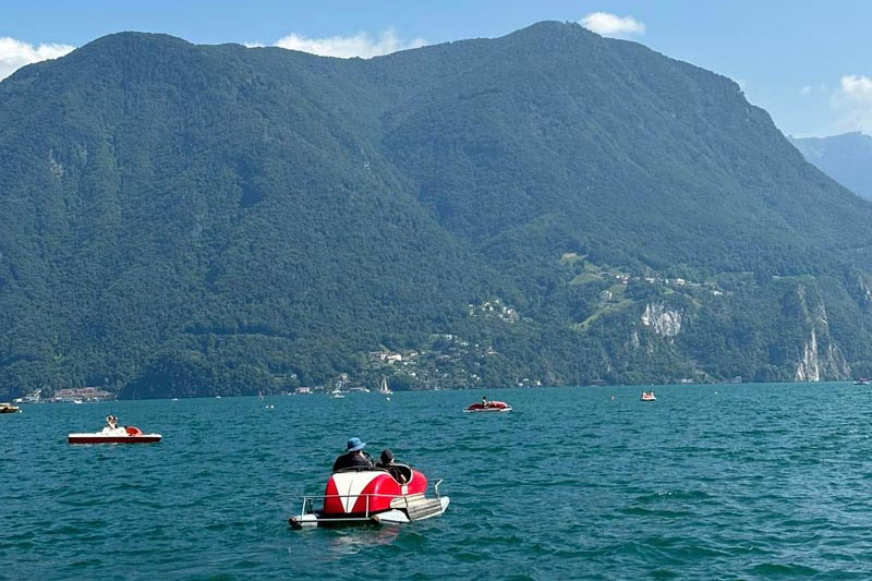 Lugano Lake, Switzerland. Photo: Phuong Linh