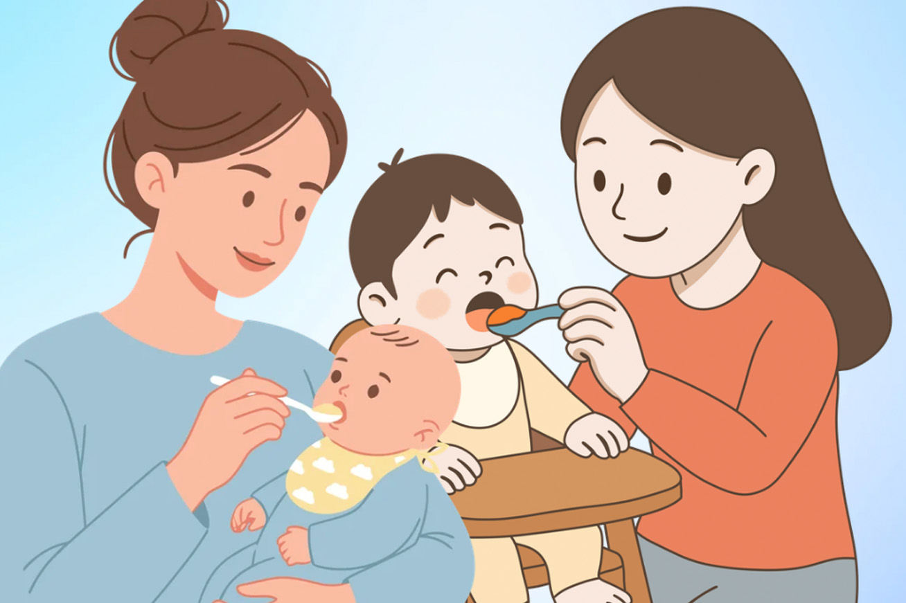Some foods can be harmful if used too early in the first year of life. Graphics: Thien Nhan
