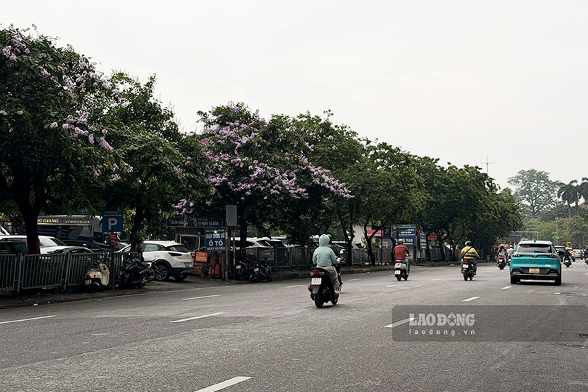 Bãi đỗ xe xung quanh khu vực Hồ Hoàn Kiếm. Ảnh: Dương Anh