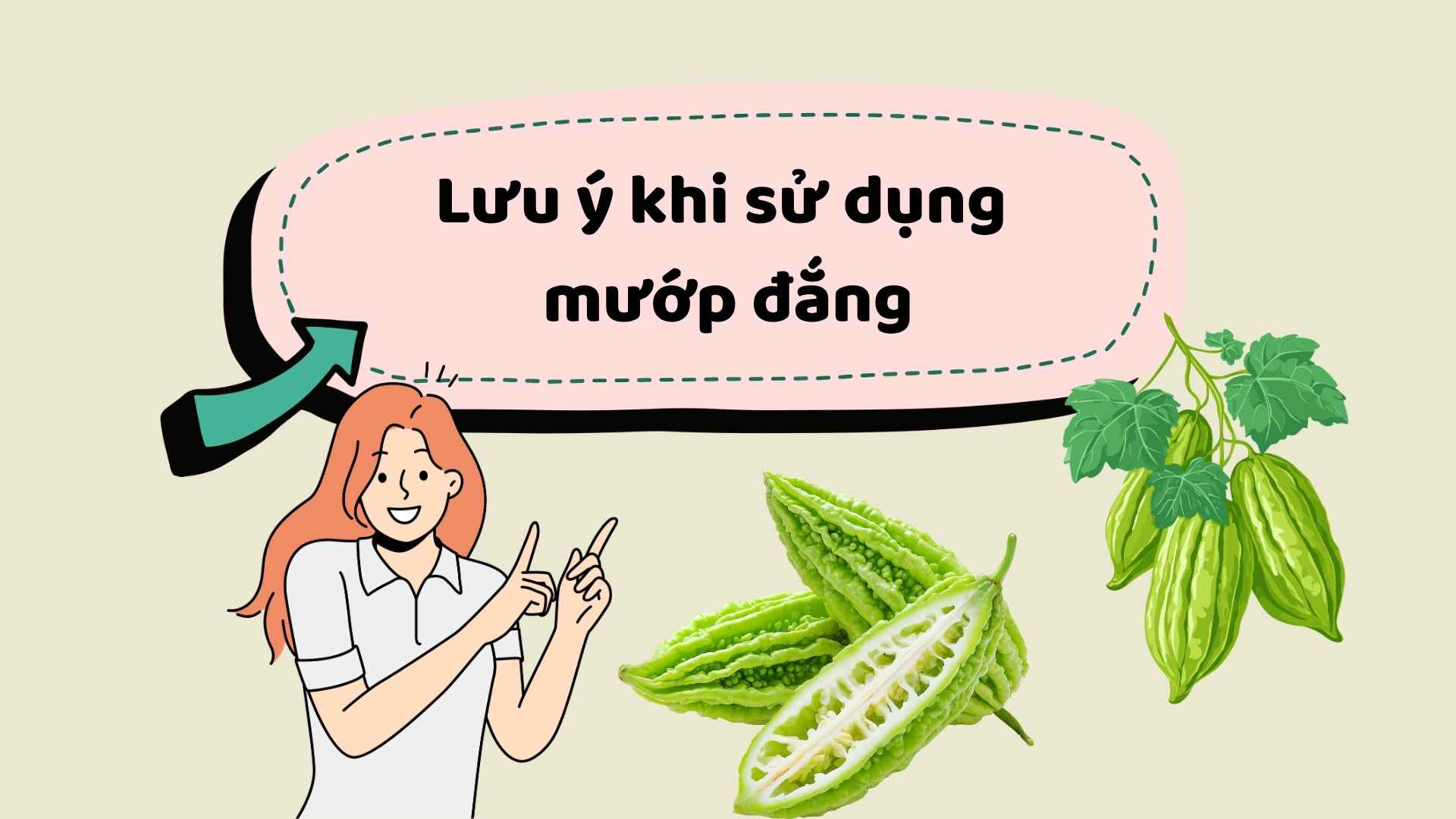 Notes when using bitter melon