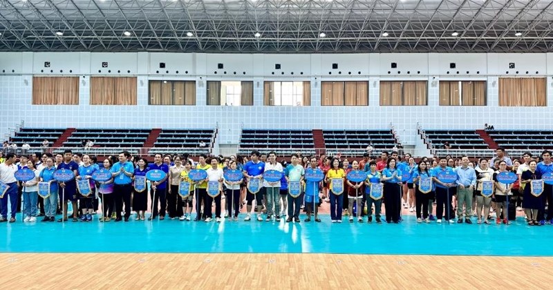 Vĩnh Long khai mạc Đại hội Thể thao lần thứ I cho công nhân, viên chức, người lao động
