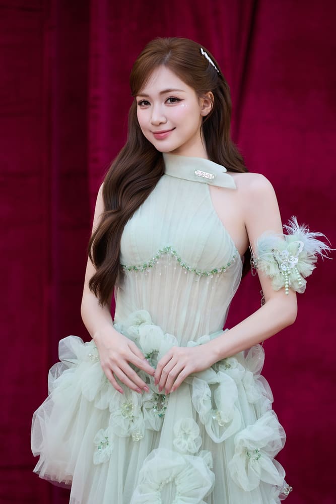 Nữ ca sĩ Hòa Minzy. 