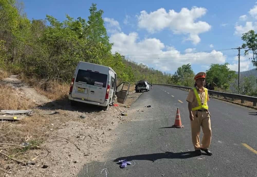 Scene of the accident. Photo: Police