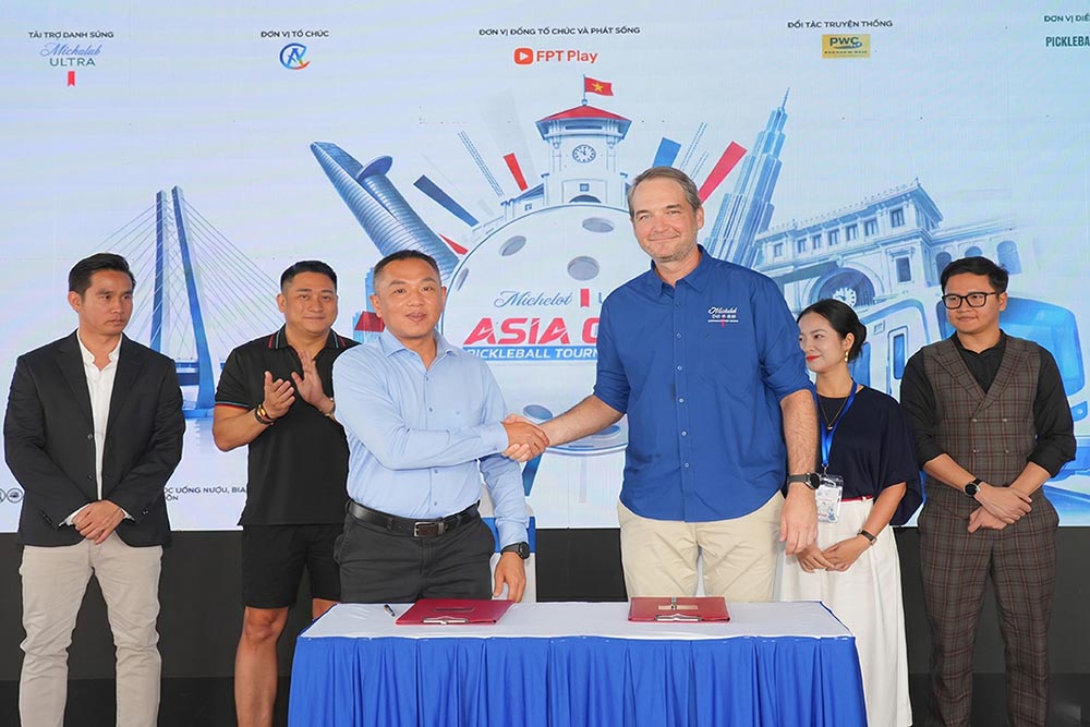 Ho Chi Minh City hosts Michelob ULTRA Pickleball Tournament - Asian Open 2026. Photo: FPT Play