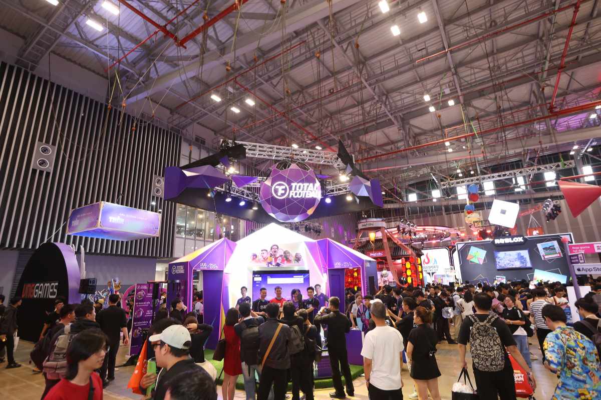 Ngày hôm game Việt Nam năm 2026 thu hút hàng nghìn người tham dự. Ảnh: Phạm Huy