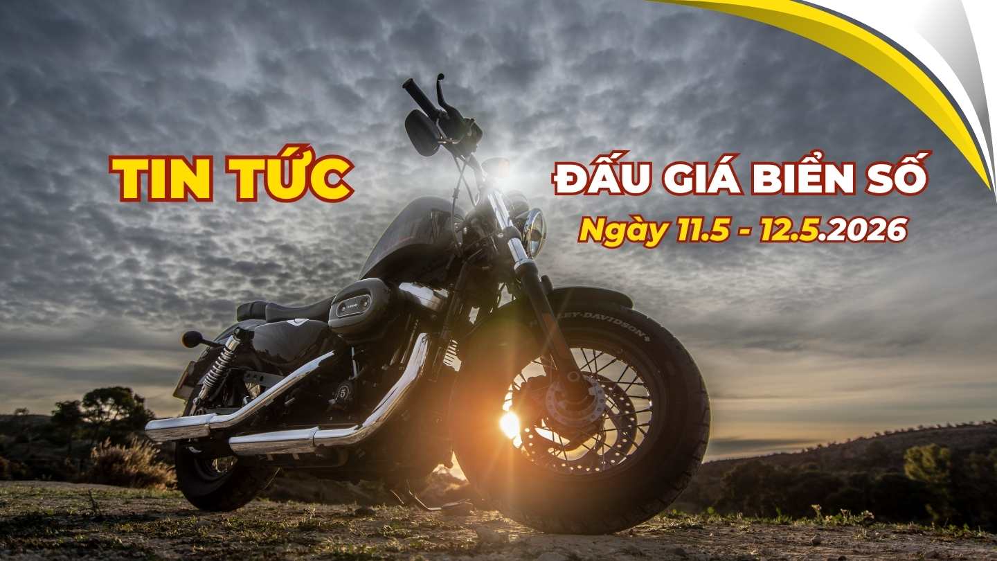 Motorbike license plate 29AH-999. 99 officially present at the auction on December 11-5