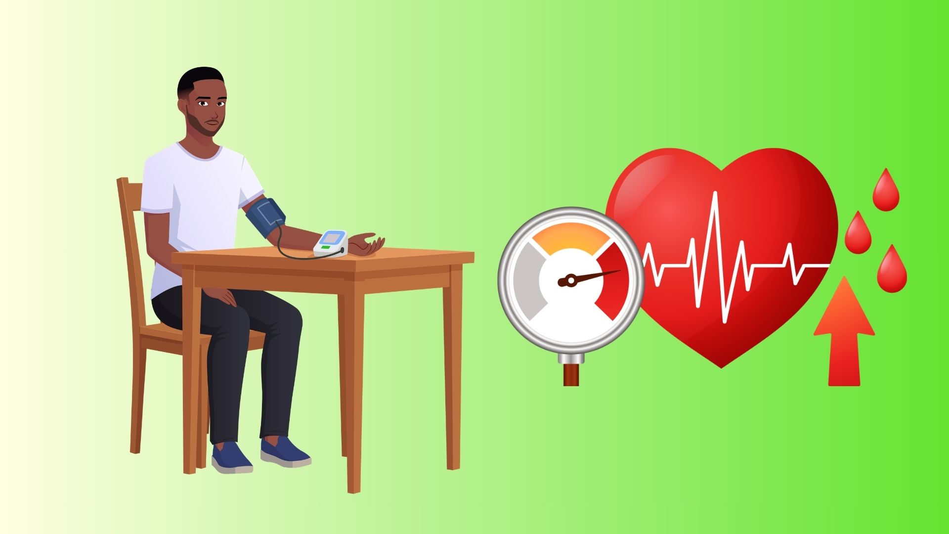 Simple blood pressure lowering method for middle-aged men. Graphics: Dinh Dinh