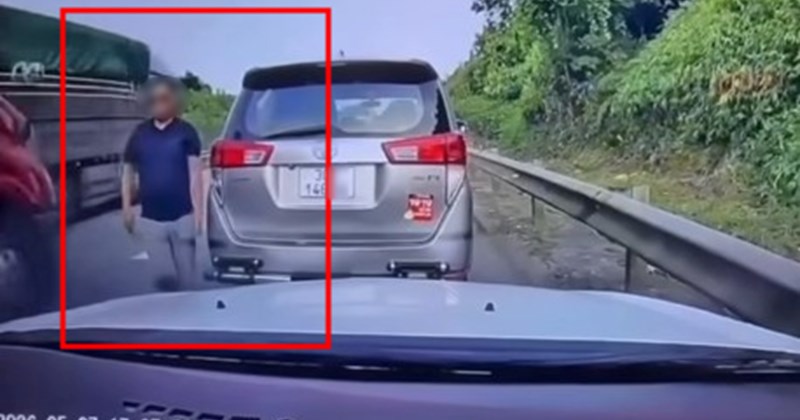 Dừng xe giữa cao tốc Nội Bài - Lào Cai vì không vượt, tài xế bị phạt