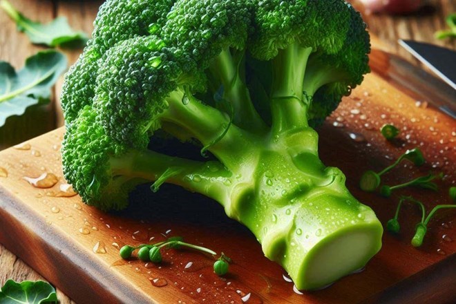Broccoli is very low in calories and has a low glycemic index. Photo: Ngoc Thuy
