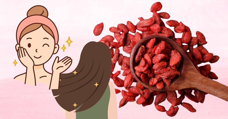 3 cách kết hợp kỷ tử giúp trẻ hóa da, tóc chắc khỏe