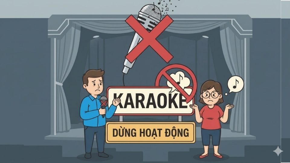 モカイコミューン人民委員会は、生徒の試験勉強期間中の家庭用カラオケ活動と騒音の制限を一時停止する公文書を発行しました。グラフィック:ホアン・ロック