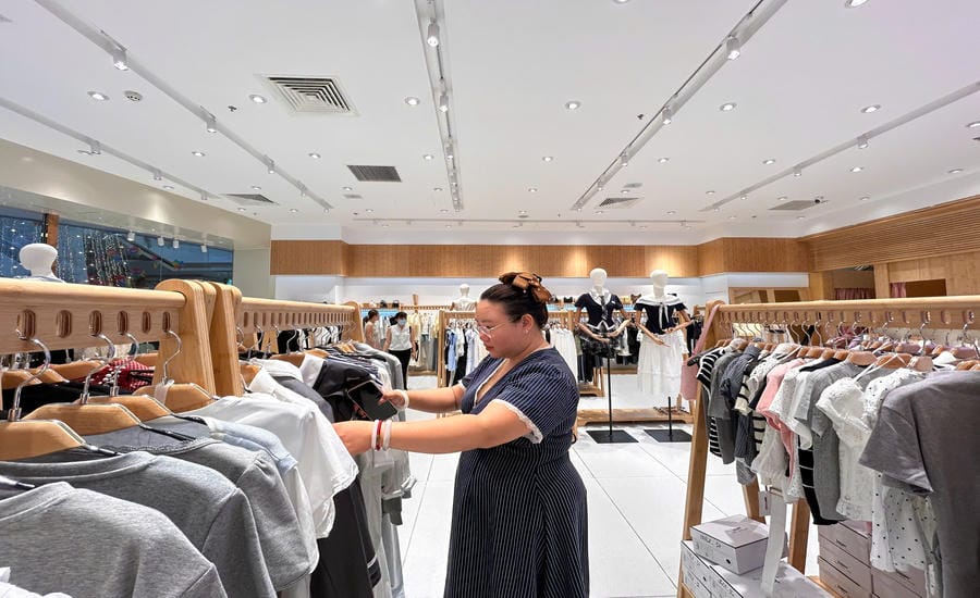 Fashion complexes in Ho Chi Minh City open up development potential for the fashion industry. Photo: Ngoc Le