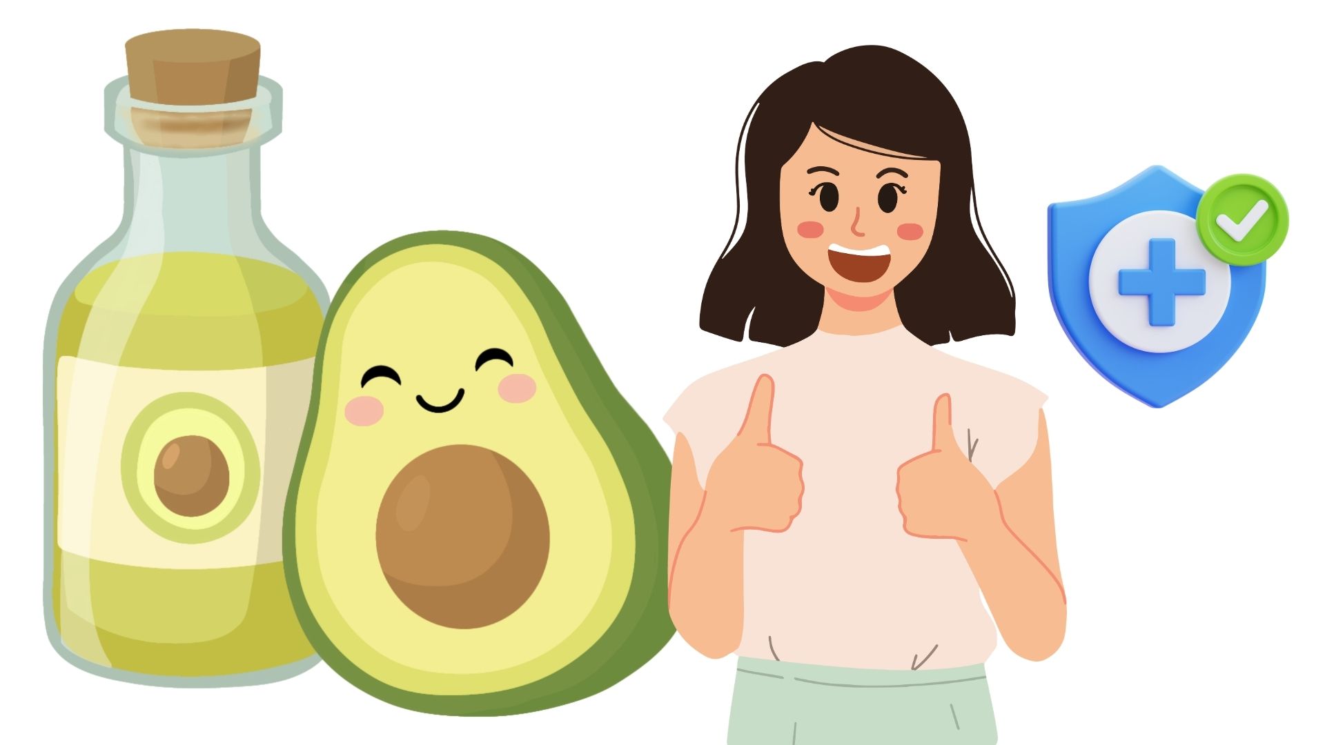Avocado oil is good for health. Graphics: Thanh Thanh