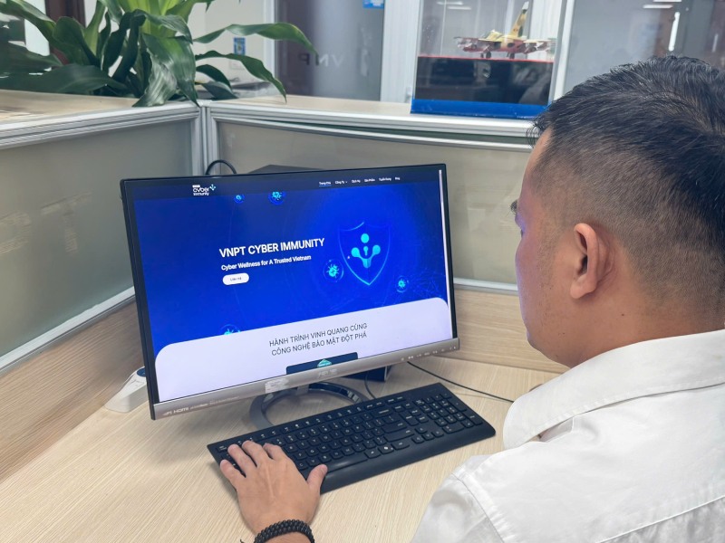 VNPT Cyber Immunity (VCI) - thương hiệu an ninh mạng của Tập đoàn VNPT đang xây dựng hệ sinh thái bảo vệ người dùng theo nhiều lớp. Ảnh: VNPT