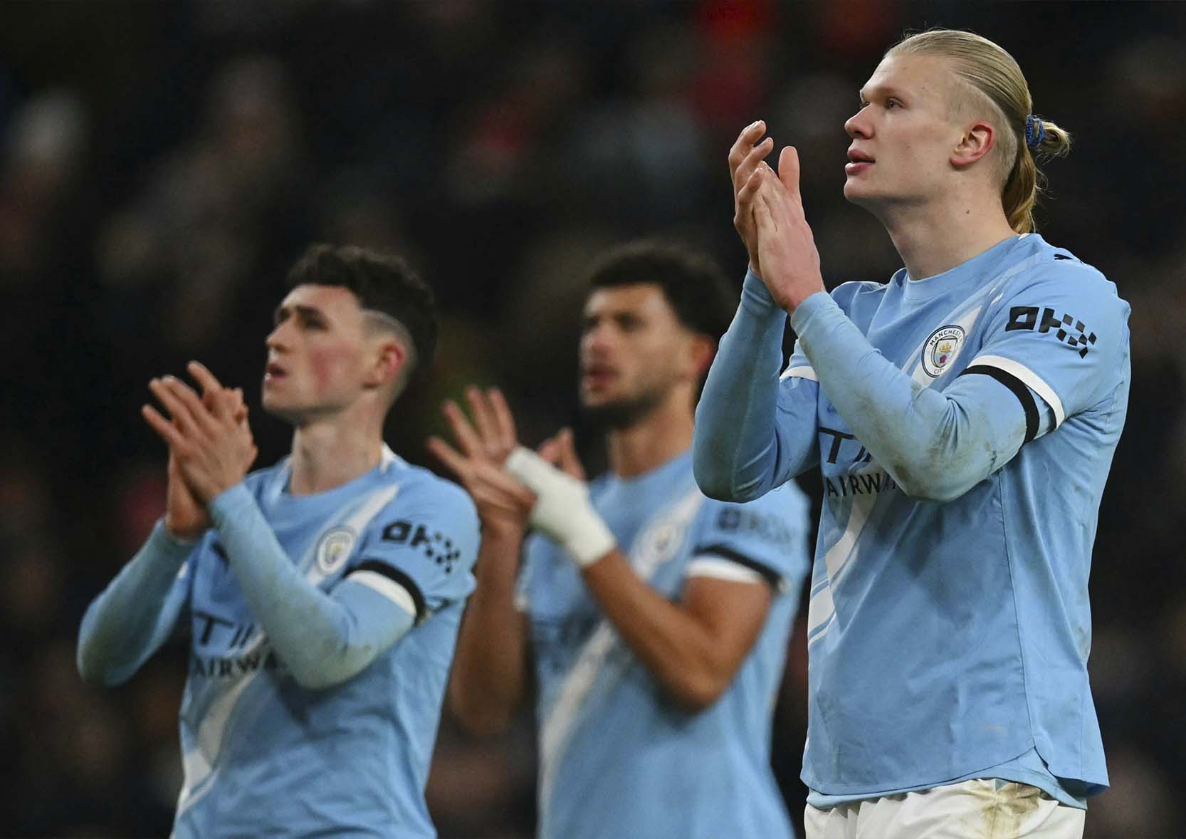 Man City sẽ không buông xuôi. Ảnh: AFP