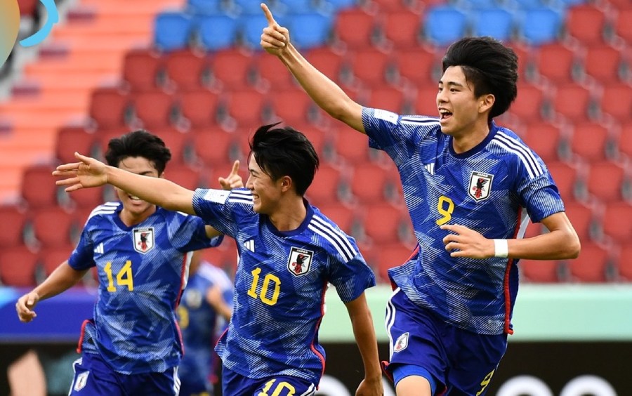 U17 Japan vs U17 China at the 2026 AFC U17 Championship. Photo: AFC