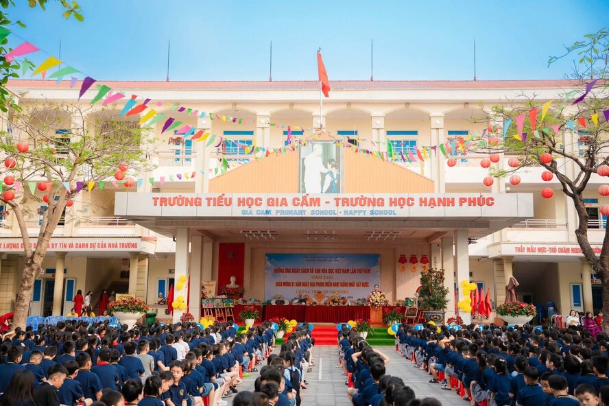 Gia Cam Elementary School. Photo: School