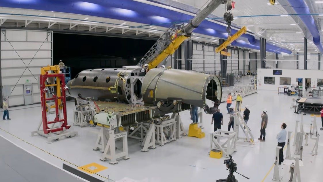 Tàu vũ trụ của Virgin Galactic. Ảnh: Cắt từ video/Virgin Galactic