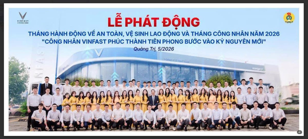 La société par actions Phuc Thanh Quang Binh organise de nombreuses activités pratiques en réponse au Mois des travailleurs. Photo: Syndicat de Quang Tri