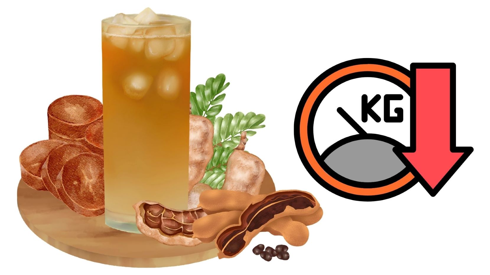 Add tamarind juice to your diet to help lose weight. Graphics: Thanh Thanh