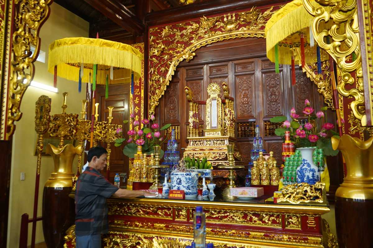 Đình Trữ Khê thờ Quý Minh Ảnh: Mai Dung