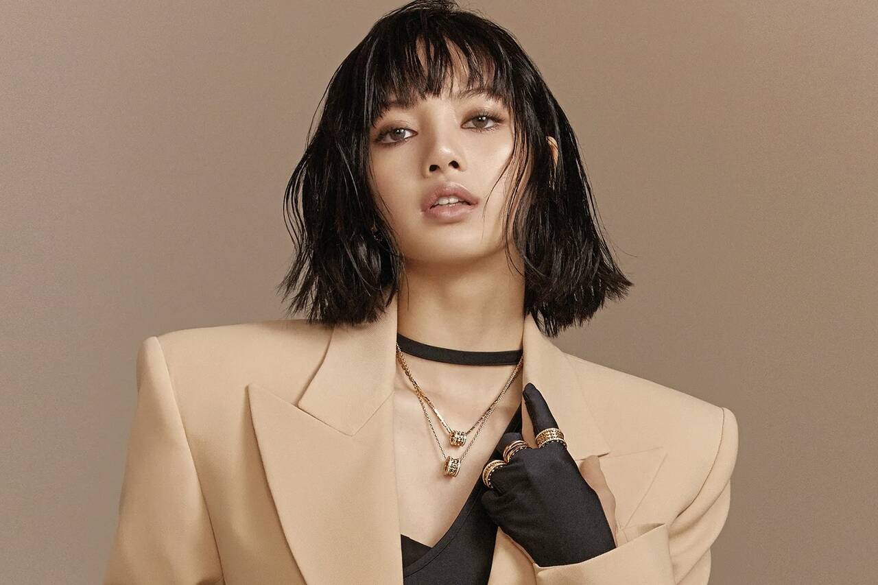 Female singer Lisa of Blackpink group. Photo: Lotte