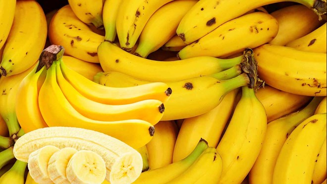 Bananas are one of the useful fruits to reduce uric acid in the blood and reduce the risk of gout. Photo: Nguyen Ly