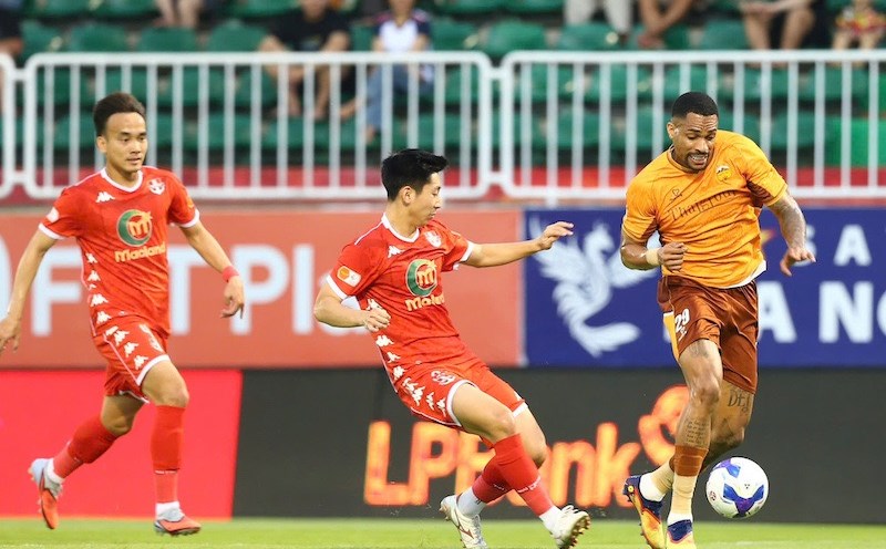 Le club de Hải Phòng doit compléter son dossier pour obtenir une licence pour participer à la V.League 2026-2027. Photo: HAGLFC