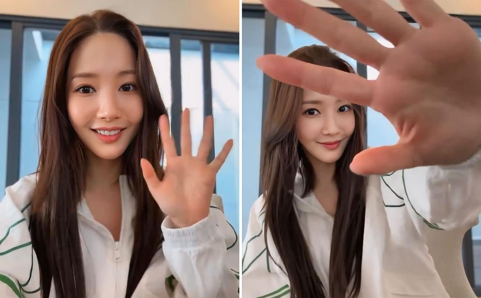 Park Min Young cùng đoàn phim “Cô đi mà lấy chồng tôi” đến Nha Trang nghỉ dưỡng sau khi kết thúc bộ phim. Ảnh cắt từ video