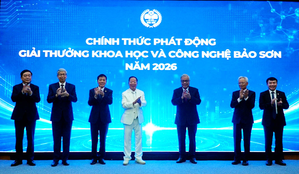 Bao Son Science and Technology Award 2026 aims for projects for Vietnamese people
