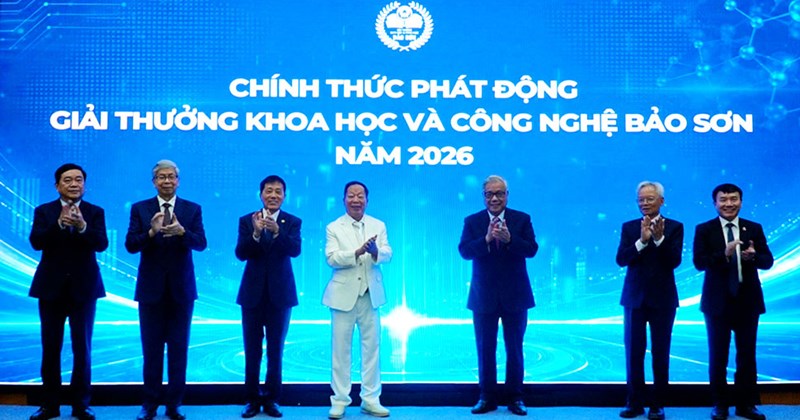 Giải thưởng Khoa học và Công nghệ Báo Sơn 2026 hướng tới dự án cho người Việt