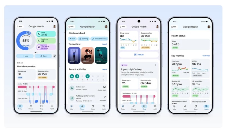 Google has just announced the renaming of the Fitbit application to Google Health, and launched a health training service integrating artificial intelligence. Photo: Google