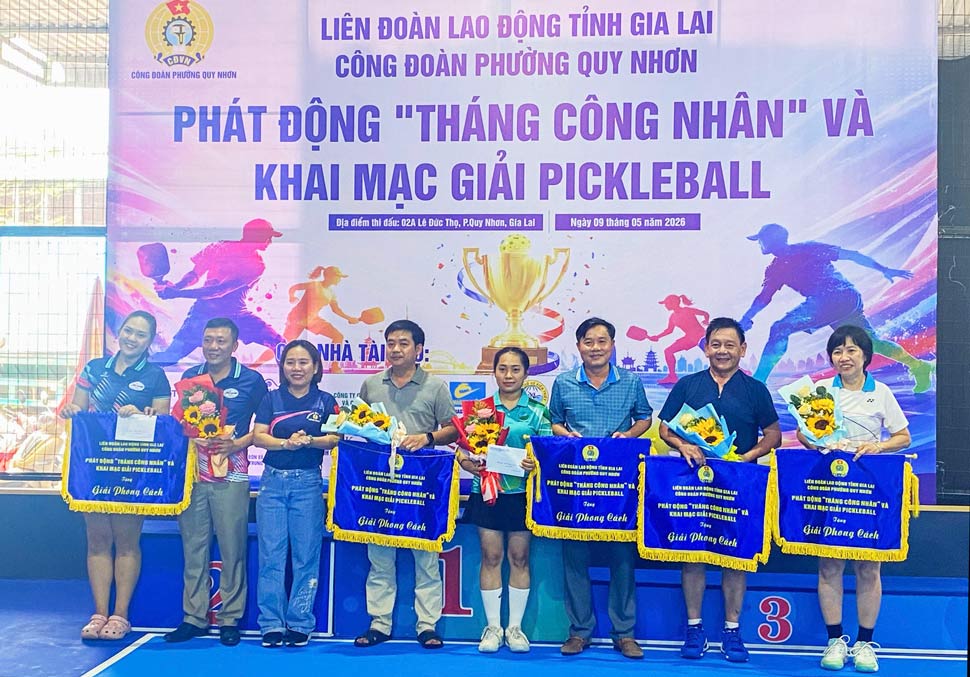 Các giải cá nhân. Ảnh: Quy Nhơn