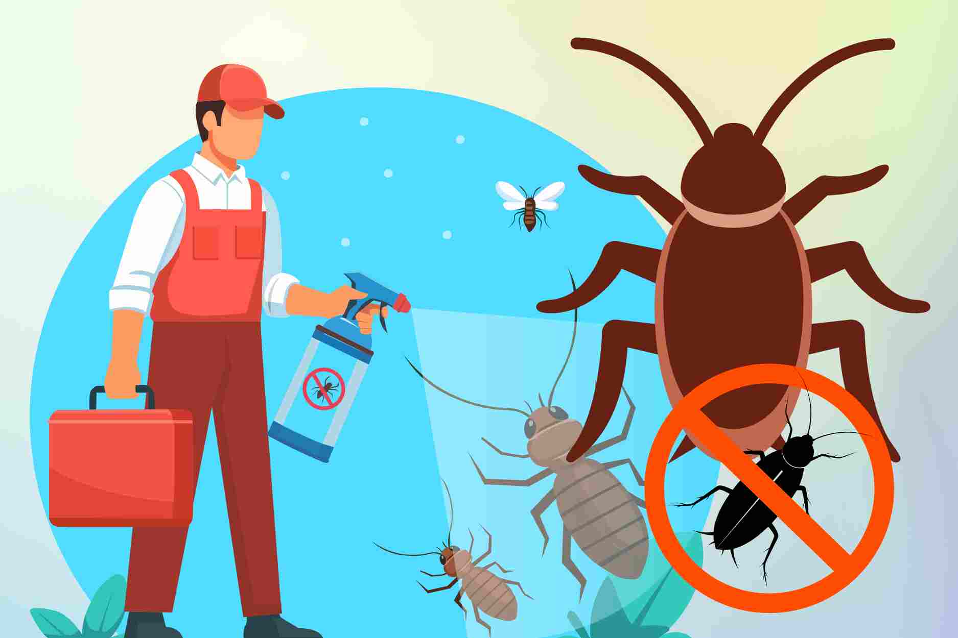 Three characteristics of cockroaches that help control insects more effectively in the house