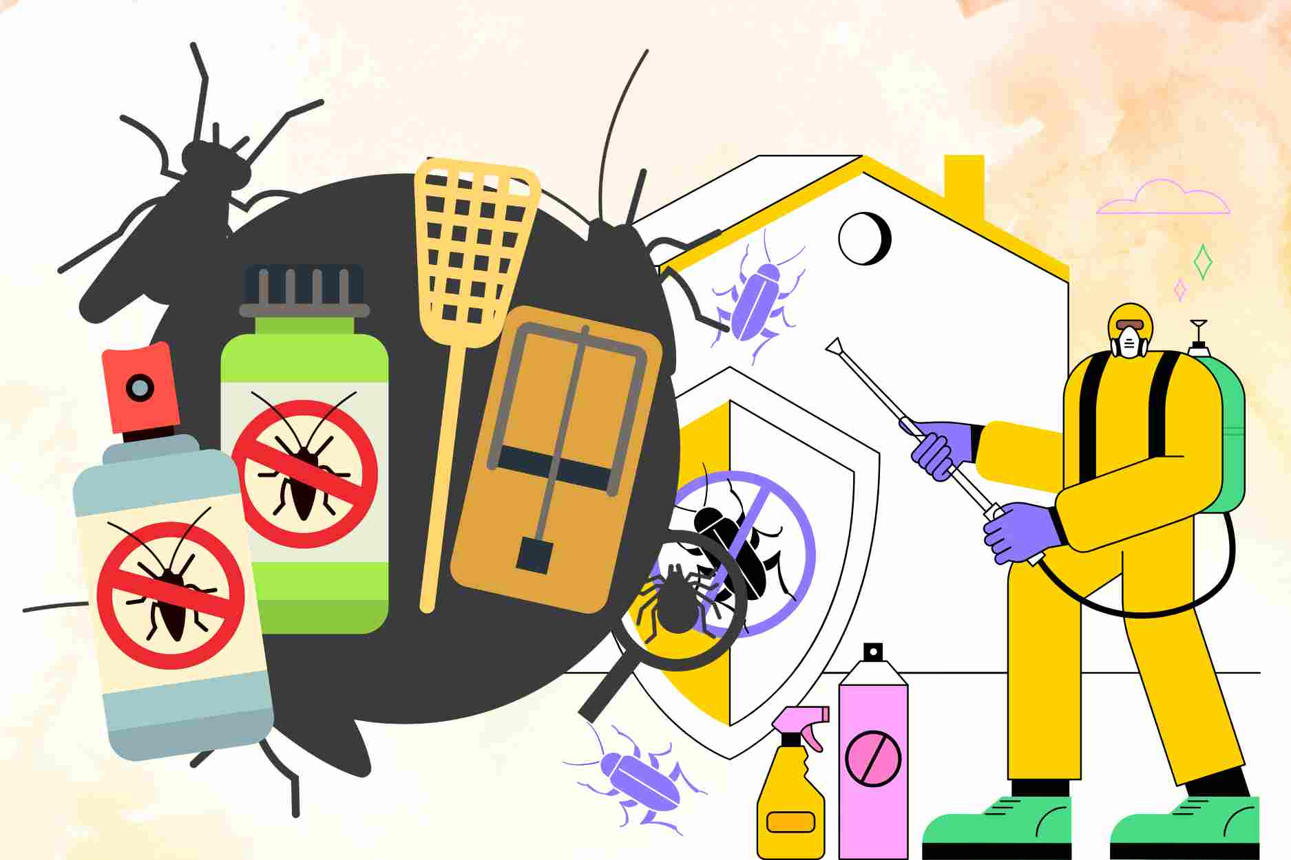 Household items that effectively repel insects