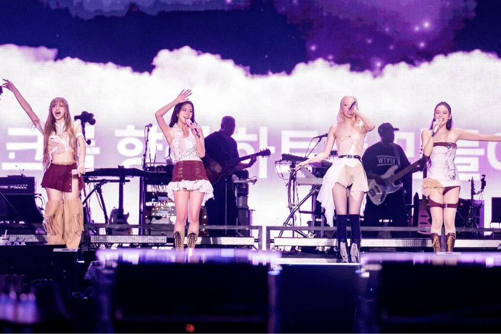 3/4 thành viên Blackpink đã công khai tuyên bố việc thành lập công ty riêng. Ảnh: Lotte