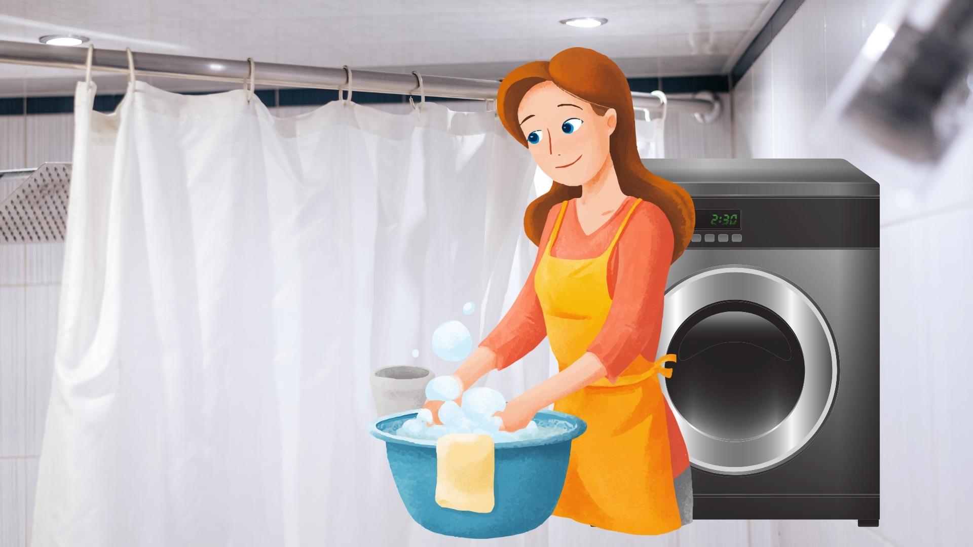 Comment laver les rideaux de douche en plastique en seulement quatre étapes simples