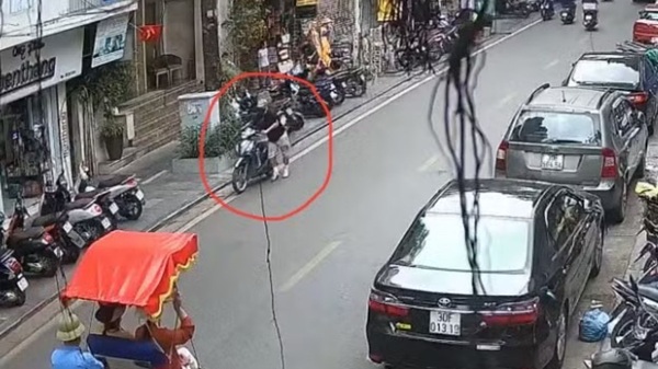 Công an Hà Nội truy tìm nghi phạm vụ lừa đảo tại hồ Hoàn Kiếm. Ảnh: CAHN