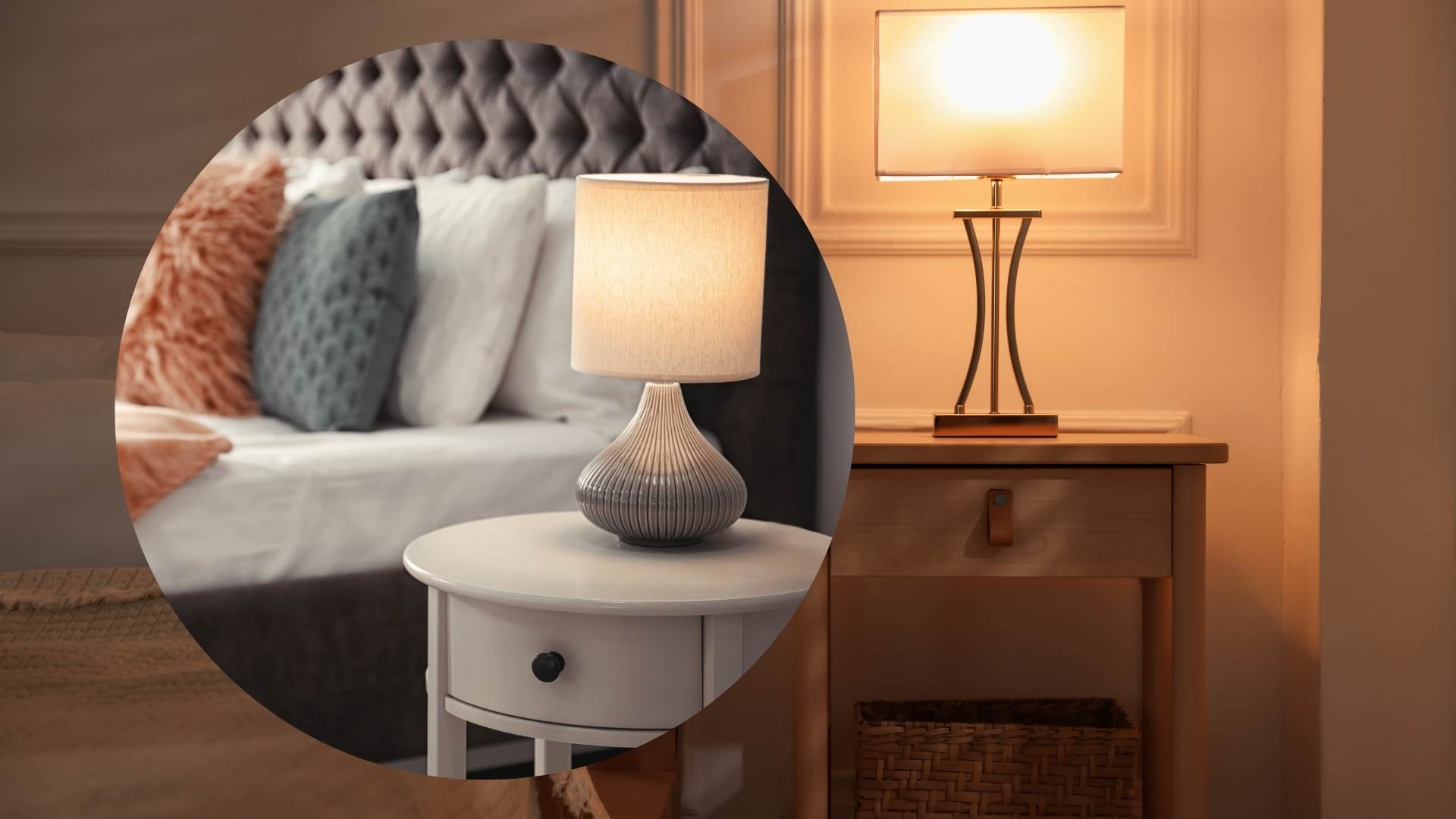 Harmonious headboard cabinet design brings convenience and aesthetics. Graphics: Thanh Thanh