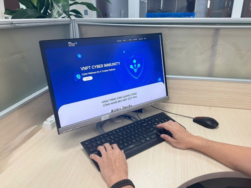 VNPT Cyber Immunity (VCI) - thương hiệu an ninh mạng của Tập đoàn VNPT  xây dựng hệ sinh thái, phát triển nhiều giải pháp bảo vệ người dùng theo nhiều lớp. Ảnh: VNPT