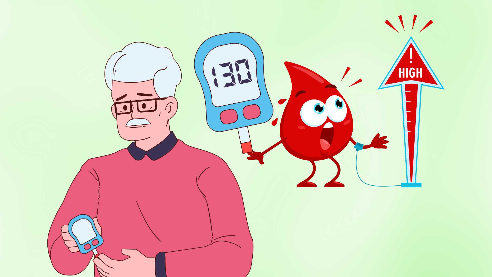 Name the types of drinks that can cause blood sugar spikes