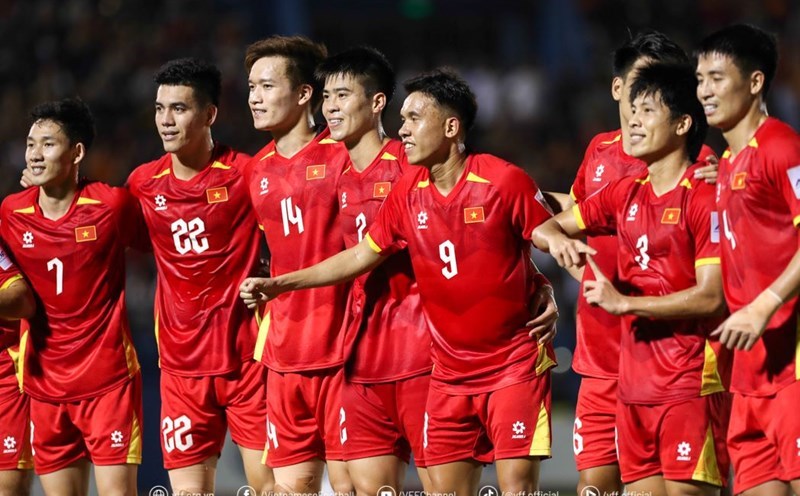 The Vietnamese team is in the same group as South Korea and the UAE at the 2027 Asian Cup. Photo: Minh Dan